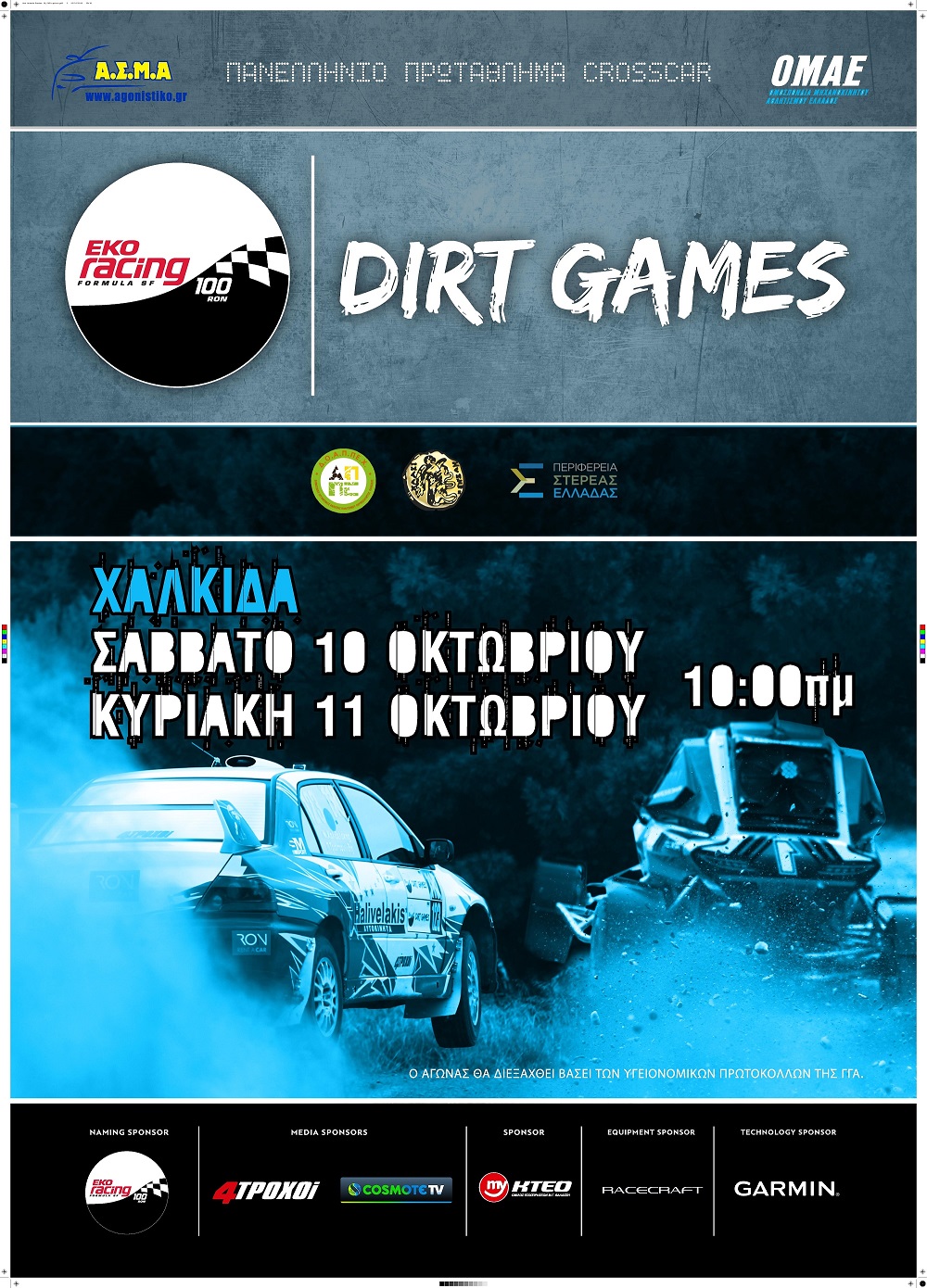 Αφίσα Dirt Games R 2 2020 Αντιγραφή